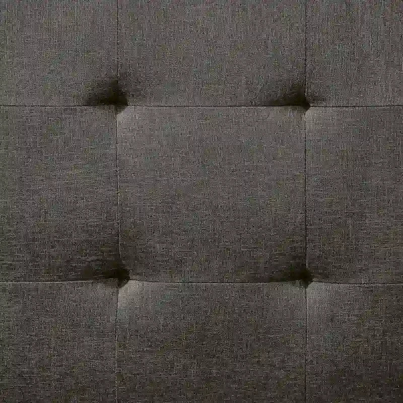 Contemporary Fabric Convertible Tufted Futon Chair