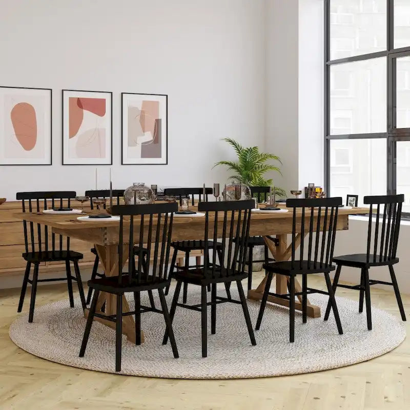 8' x 40 Rectangular Solid Pine Folding Dining Table