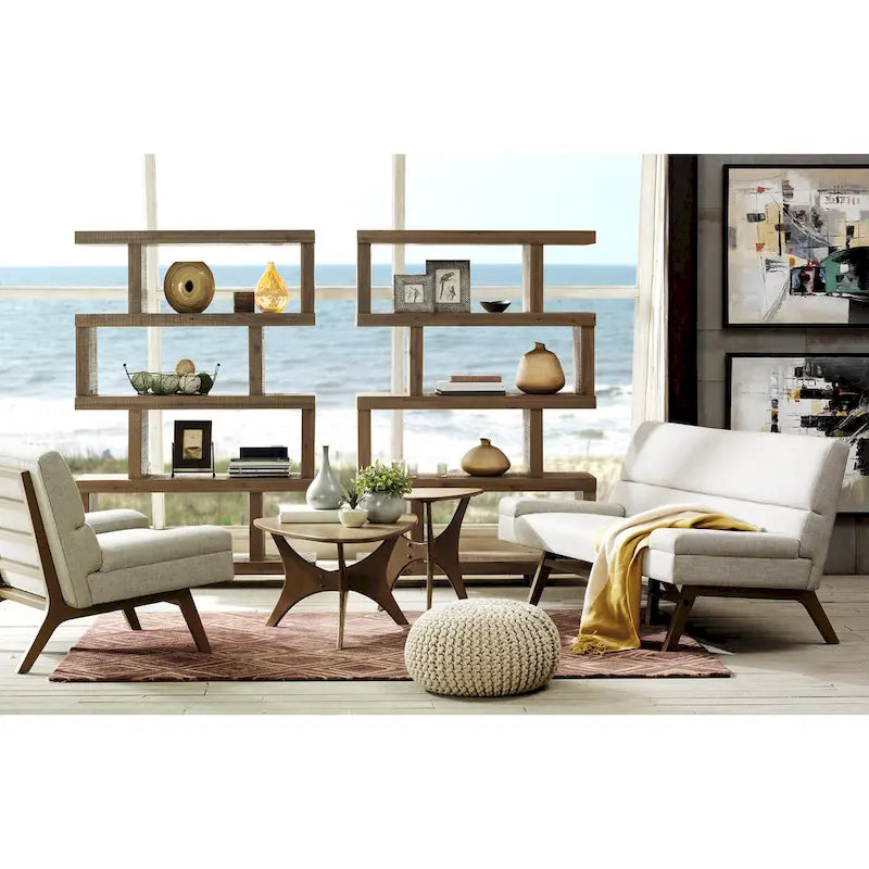 Triangle Wood Coffee Table