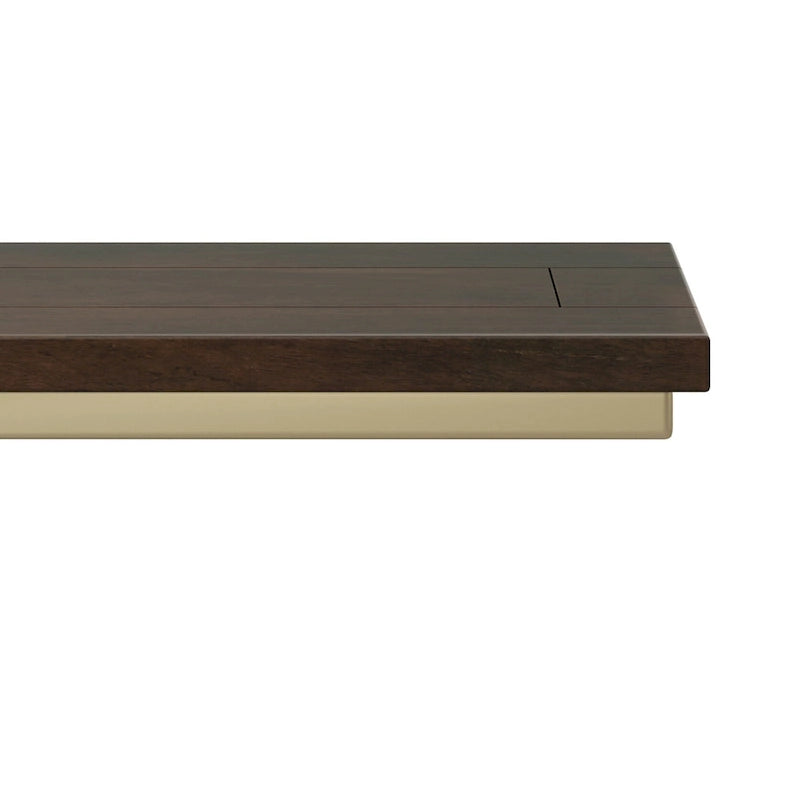 18-Inch Wide Solid Metal Industrial C Side Table - 18 W x 10 D x 24 H