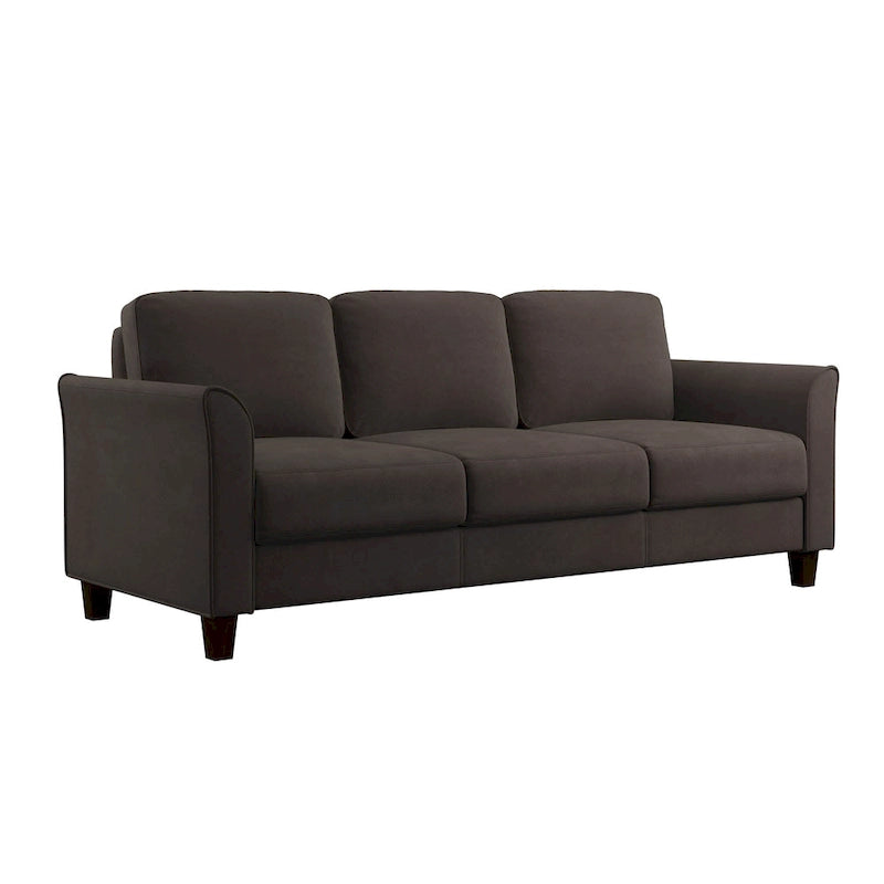 Contemporary Microfiber Sofa