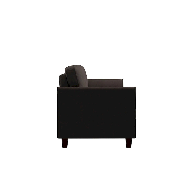 Contemporary Microfiber Sofa