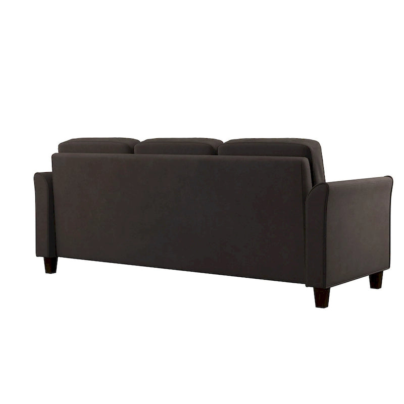 Contemporary Microfiber Sofa