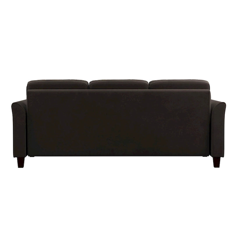 Contemporary Microfiber Sofa