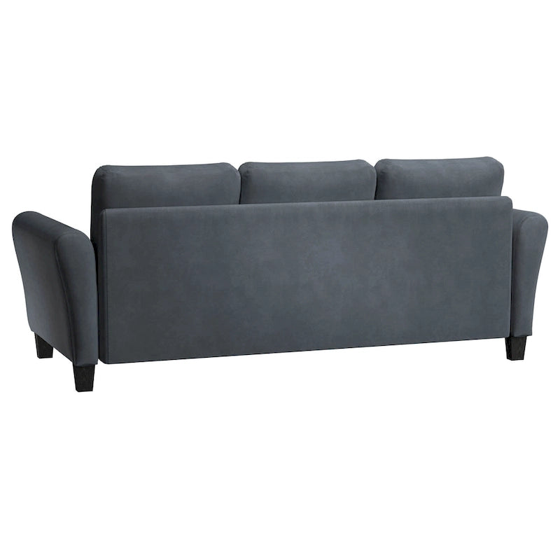 Contemporary Microfiber Sofa