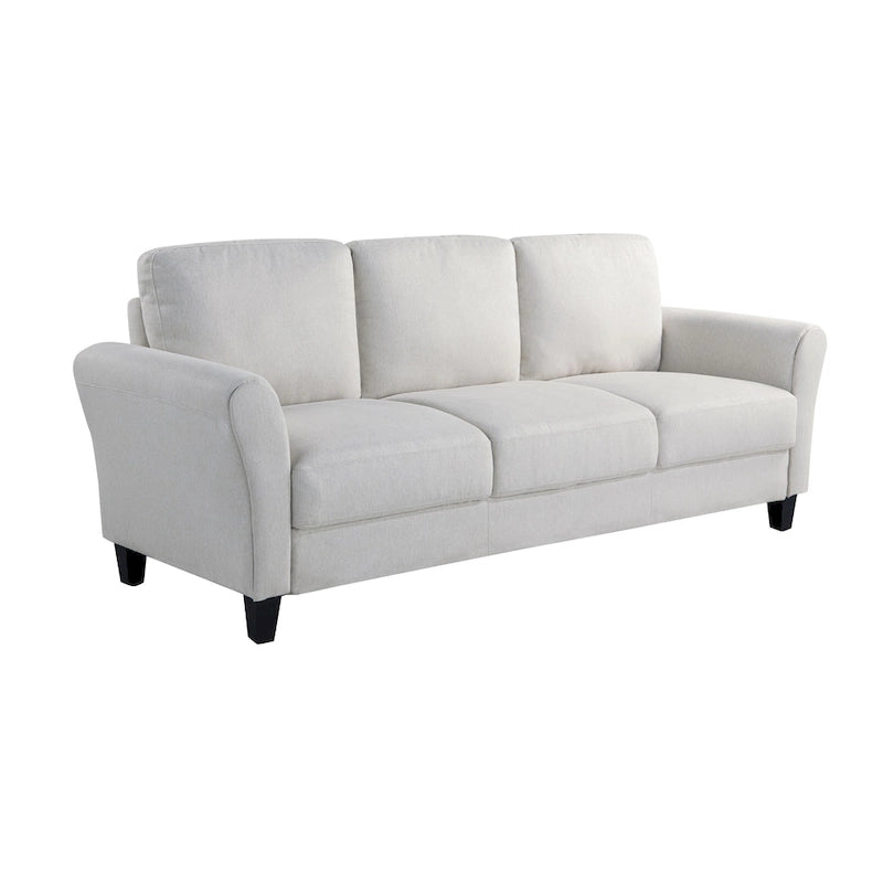 Contemporary Microfiber Sofa
