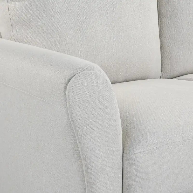 Contemporary Microfiber Sofa