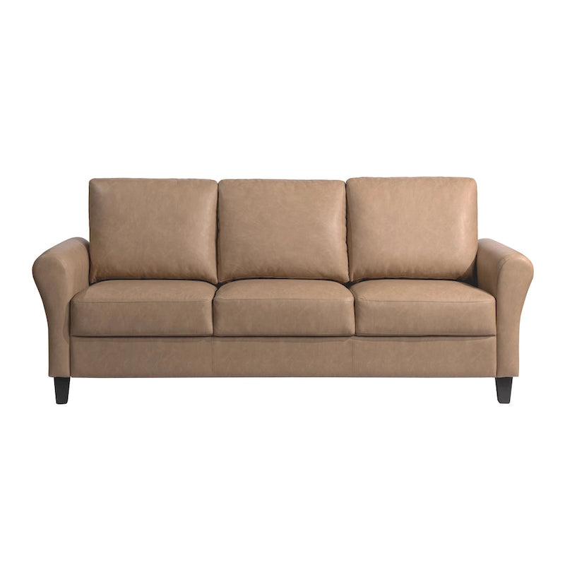 Contemporary Microfiber Sofa