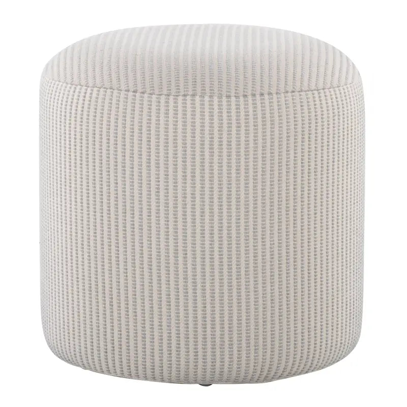 Round 16" Knit Pouf Ottoman