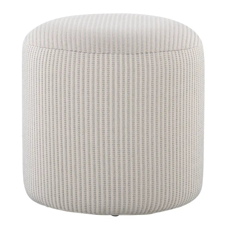 Round 16" Knit Pouf Ottoman