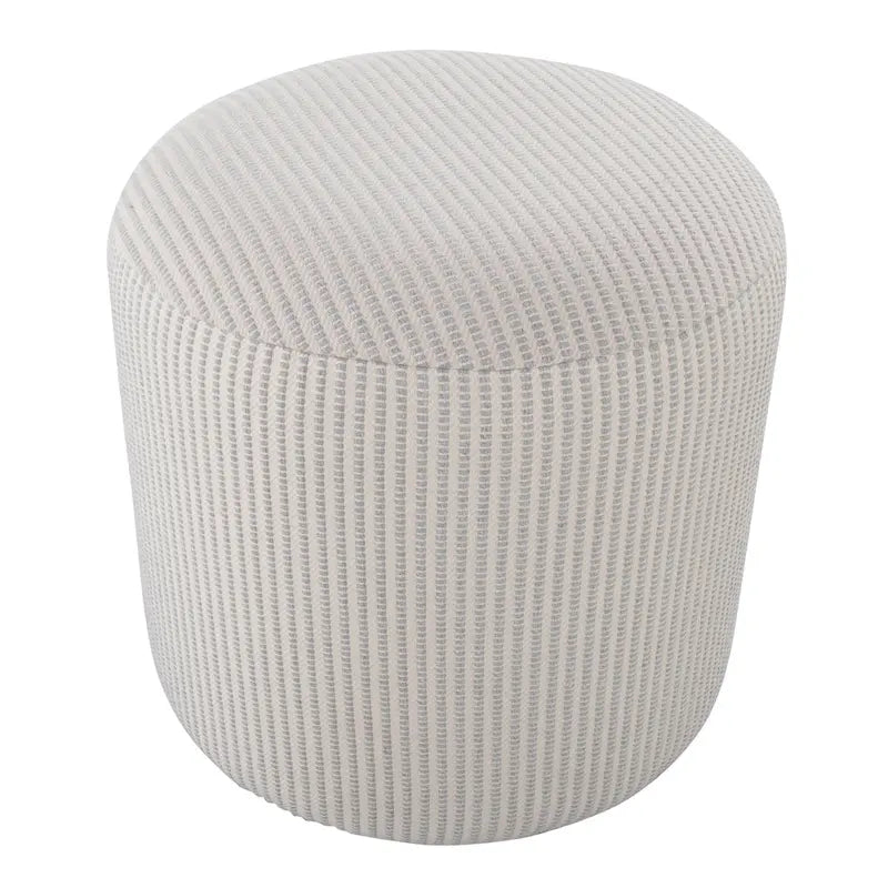 Round 16" Knit Pouf Ottoman