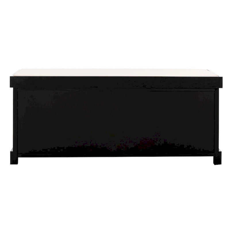 Grey/White Storage Bench 47Wx16Dx20H
