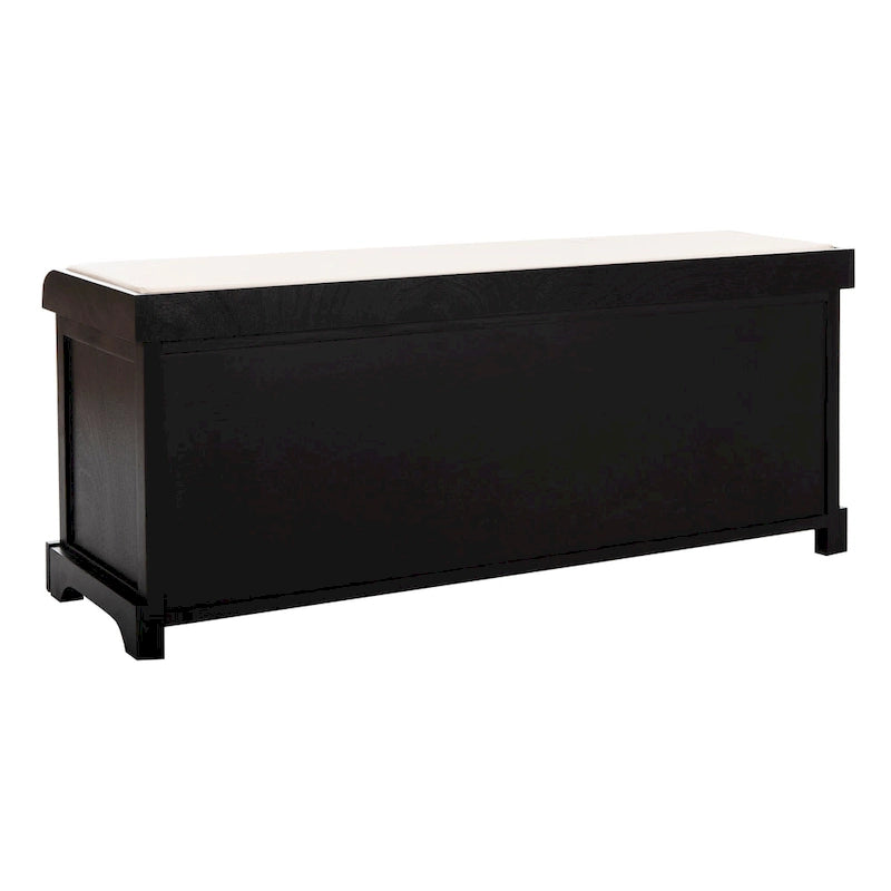 Grey/White Storage Bench 47Wx16Dx20H