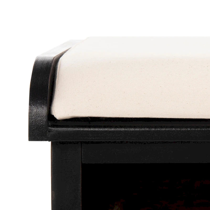 Grey/White Storage Bench 47Wx16Dx20H