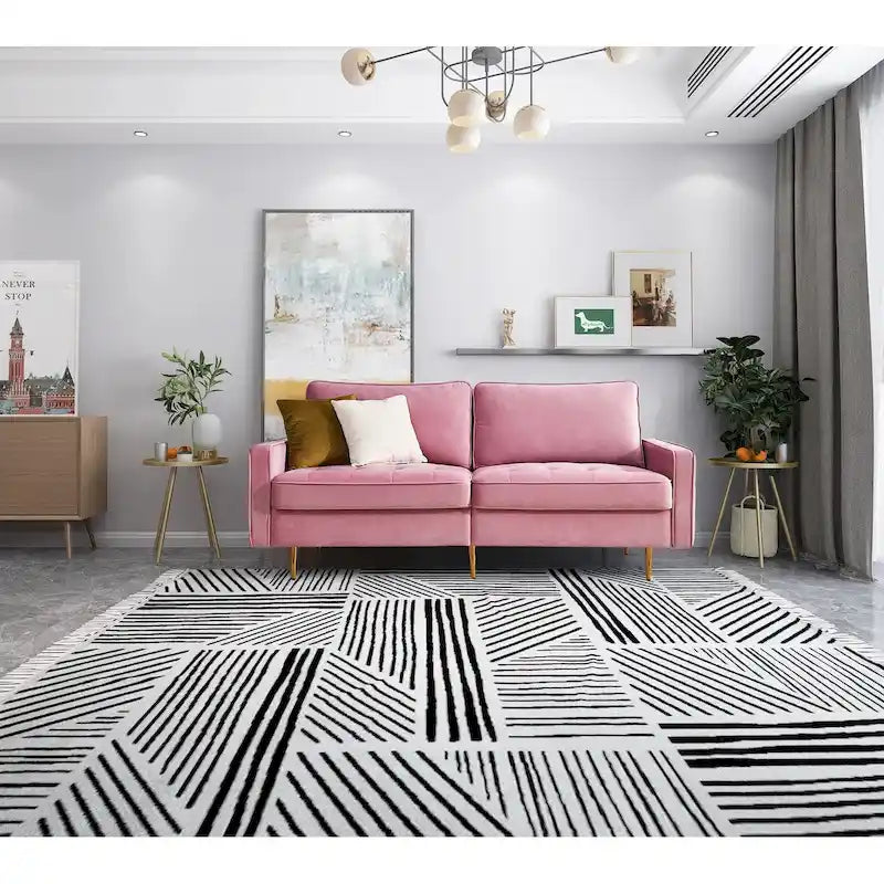 Velvet Fabric Sofa