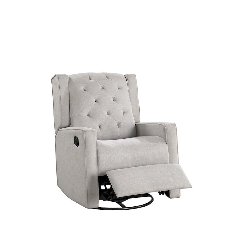 Manual Motion Swivel Glider Chair